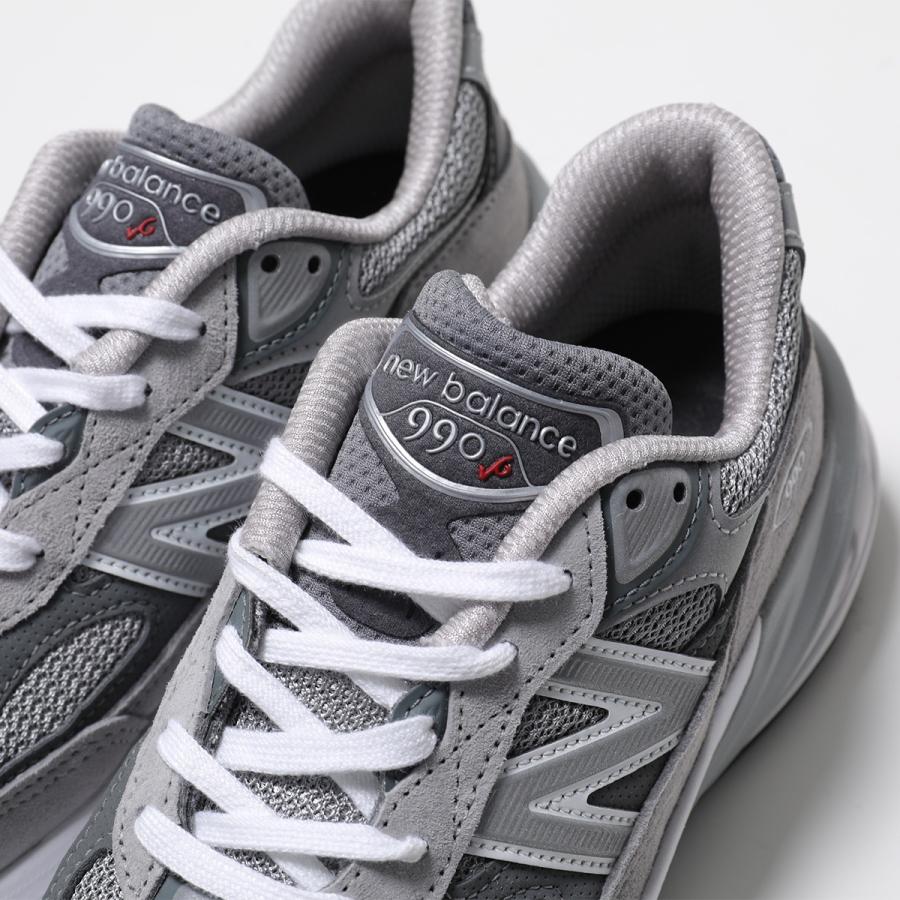 New Balance ニューバランス スニーカー W990GL6 レディース Made in USA スエード ローカット 2Aウィズ シューズ 靴 グレーの画像
