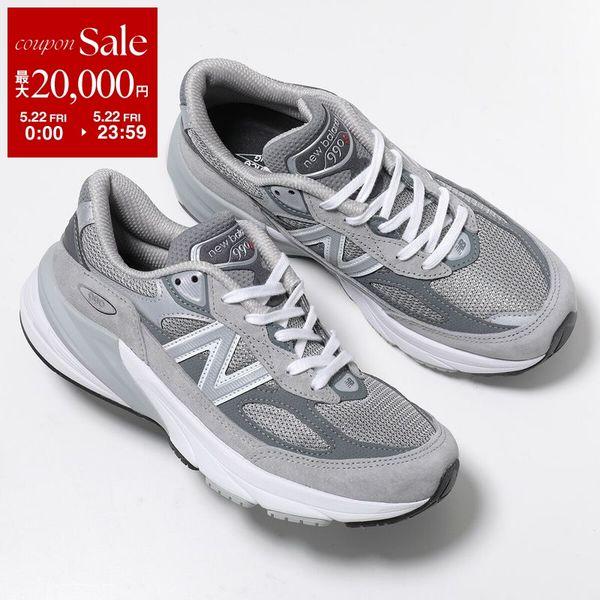 New Balance ニューバランス スニーカー W990GL6 レディース Made in USA スエード ローカット 2Aウィズ シューズ 靴 グレーの画像