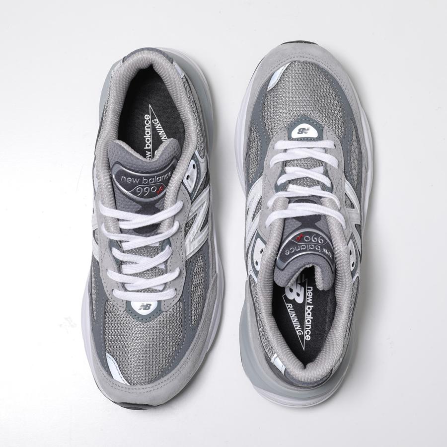 New Balance ニューバランス スニーカー W990GL6 レディース Made in USA スエード ローカット 2Aウィズ シューズ 靴 グレーの画像