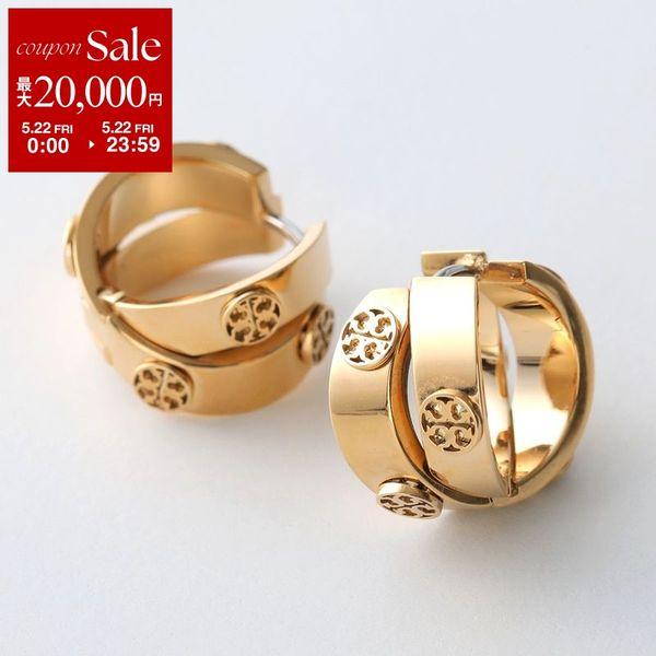 TORY BURCH（トリーバーチ） アイコン ダブルフープピアス 180872