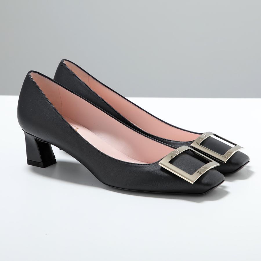 ロジェヴィヴィエ Roger Vivierスクエアバックルパンプス 37パテント Roger Vivier（ロジェヴィヴィエ） 【訳あり-37のみ】ROGER VIVIER