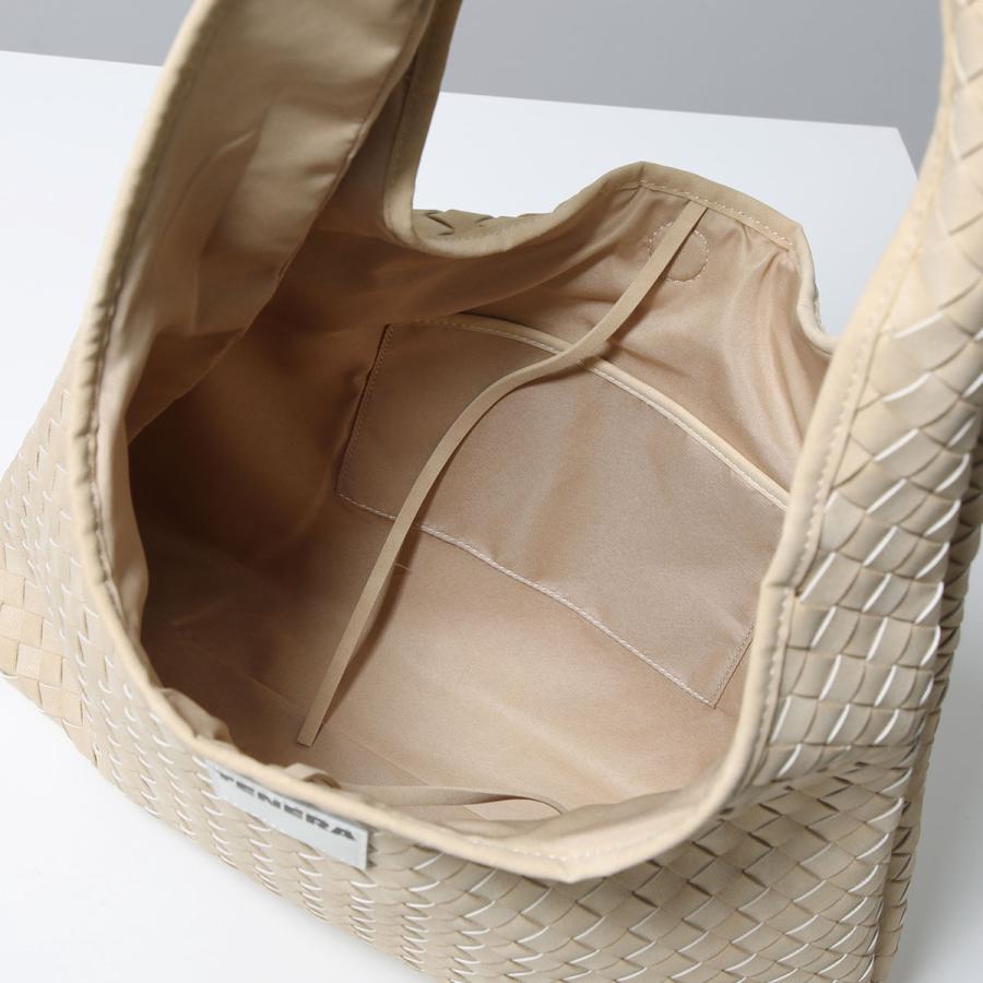 【訳あり】TENERA テネラ トートバッグ Handwoven Suede Large Hobo ハンドウーブン ラージ ホーボーバッグ レディース スエードコレクション 鞄 ブラウンの画像