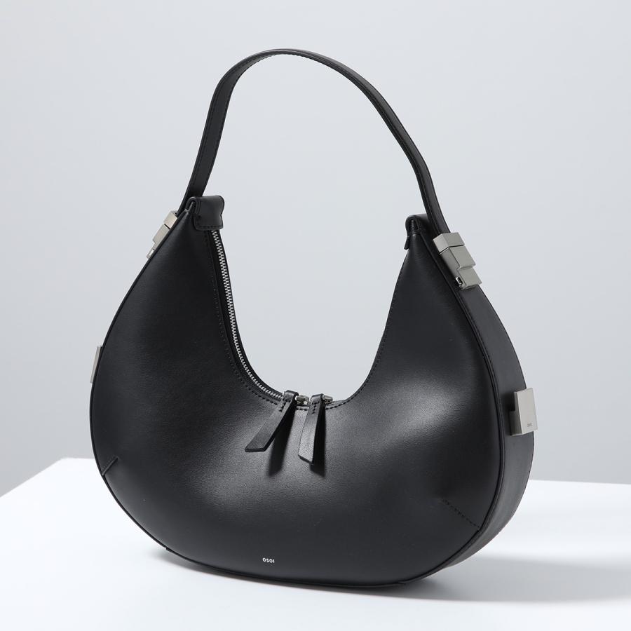 OSOI オソイ ハンドバッグ TONI HOBO レディース レザー ロゴ 鞄 BLACK