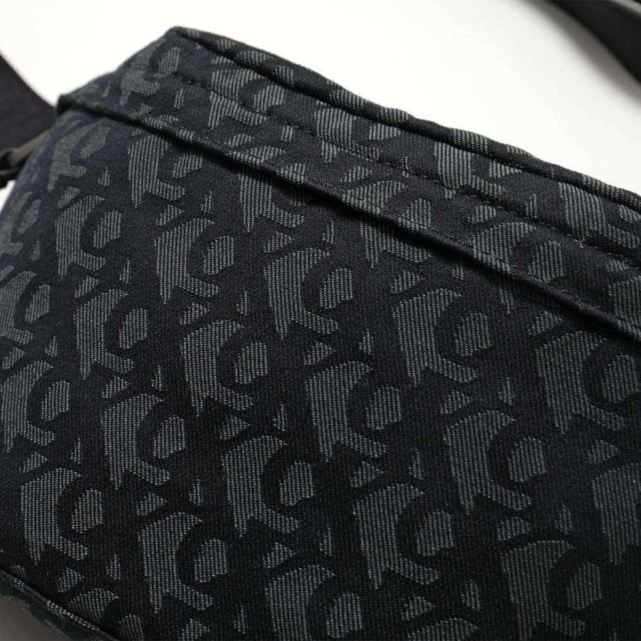 【新品】カルバンクライン 本革 ボディバッグ メンズ 黒 Calvin Klein（カルバン・クライン） ボディバッグ UNSTRUCTURED