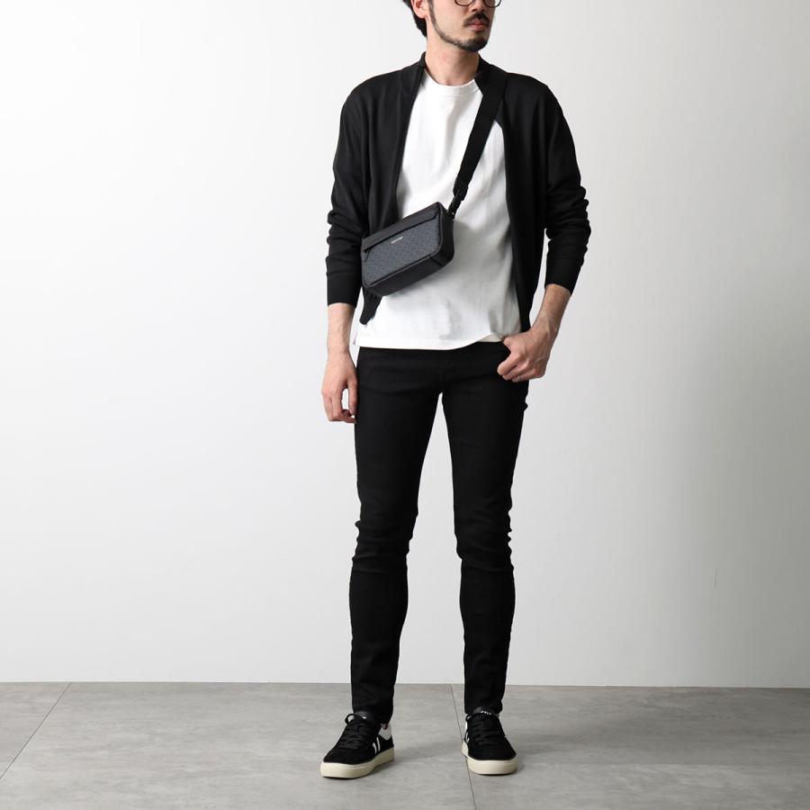 Calvin Klein カルバンクライン ショルダーバッグ CK MUST MONO CAMERA LV04D3088G メンズ モノグラム ロゴ エコレザー カメラバッグ 鞄 UB1/Black_2