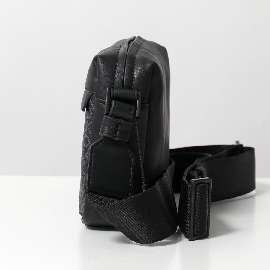 Calvin Klein カルバンクライン ショルダーバッグ CK MUST MONO CAMERA LV04D3088G メンズ モノグラム ロゴ エコレザー カメラバッグ 鞄 UB1/Black_7