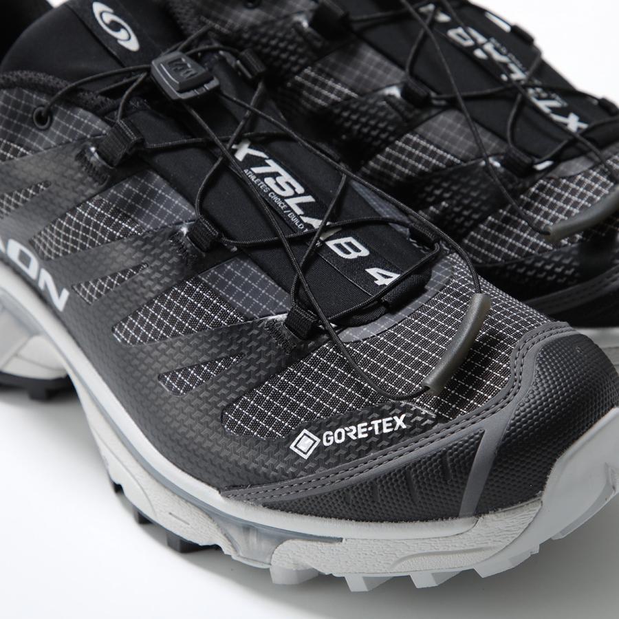 SALOMON サロモン スニーカー XT-4 OG GTX L47953400 メンズ ローカット GORE-TEX ゴアテックス ロゴ シューズ 靴 BLACK/BLACK/LUNAR-ROCKの画像