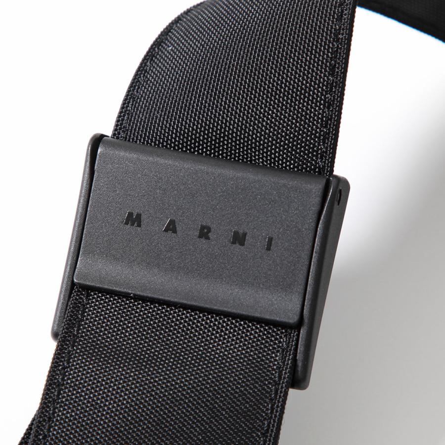 MARNI マルニ ボディバッグ MUMQ0023A0 P8184 レディース シティスケープベルトバッグ クロスボディ ショルダーバッグ ナイロン 鞄 00N99の画像