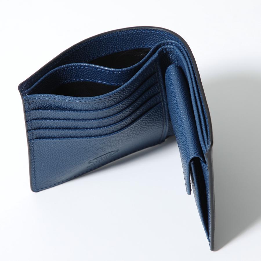 TODS トッズ 二つ折り財布 T TIMELESS Tタイムレス XAMTSYBB300UZO メンズ レザー 小銭入れあり バイカラー ミニ財布 カラー2色 XAMTSYBB300UZODC34の画像