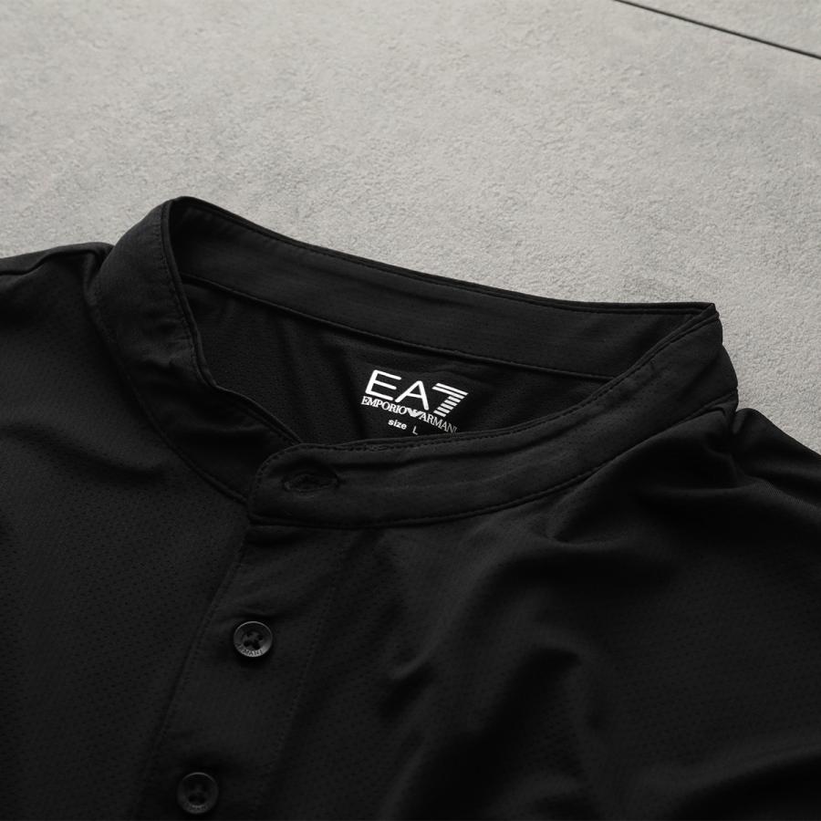 EA7 EMPORIO ARMANI エアセッテ エンポリオアルマーニ Tシャツ 8NPT21 PJEMZ メンズ 半袖 カットソー ヘンリーネック VENTUS7 カラー2色の画像