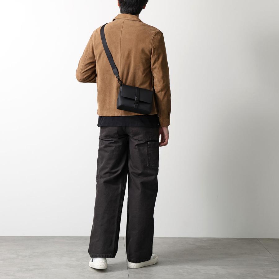 GASTON LUGA ブラック ボディバッグ GASTON LUGA（ガストンルーガ） ショルダーバッグ Splash Crossbody