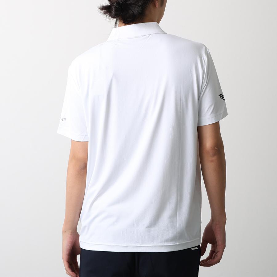 EA7 EMPORIO ARMANI エアセッテ エンポリオアルマーニ ポロシャツ 8NPF23 PJEMZ メンズ VENTUS7 半袖 ストレッチ ロゴ カラー3色の画像