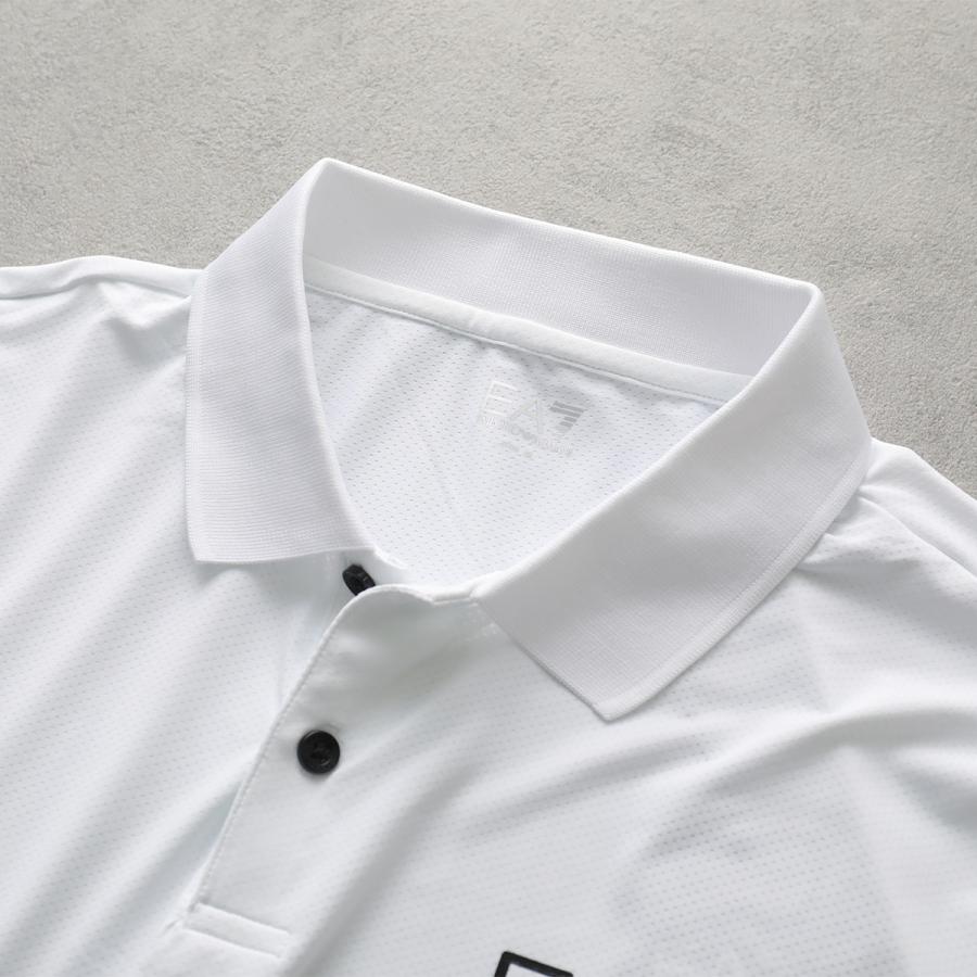 EA7 EMPORIO ARMANI エアセッテ エンポリオアルマーニ ポロシャツ 8NPF23 PJEMZ メンズ VENTUS7 半袖 ストレッチ ロゴ カラー3色の画像