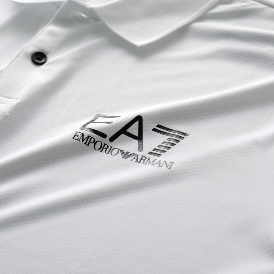 EA7 EMPORIO ARMANI エアセッテ エンポリオアルマーニ ポロシャツ 8NPF23 PJEMZ メンズ VENTUS7 半袖 ストレッチ ロゴ カラー3色の画像