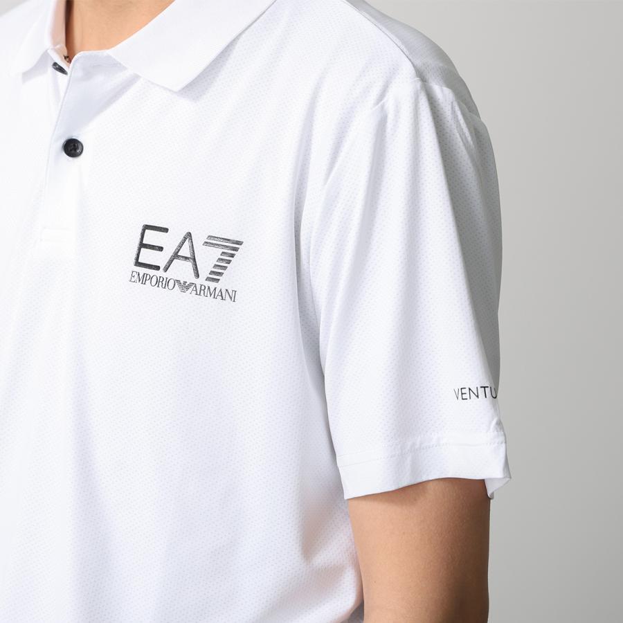 EA7 EMPORIO ARMANI エアセッテ エンポリオアルマーニ ポロシャツ 8NPF23 PJEMZ メンズ VENTUS7 半袖 ストレッチ ロゴ カラー3色の画像