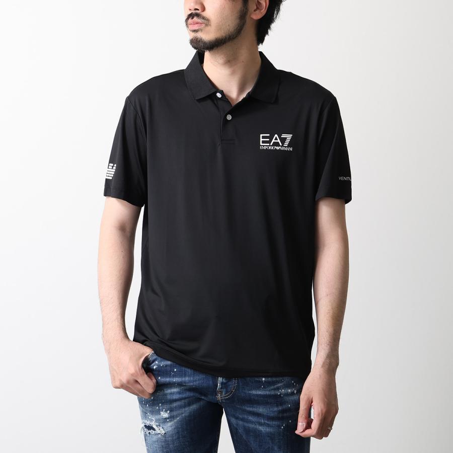 EA7 EMPORIO ARMANI エアセッテ エンポリオアルマーニ ポロシャツ 8NPF23 PJEMZ メンズ VENTUS7 半袖 ストレッチ ロゴ カラー3色の画像