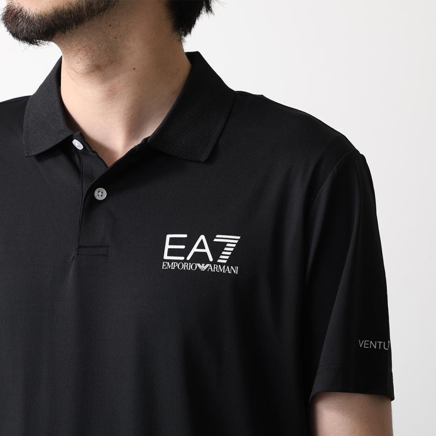 EA7 EMPORIO ARMANI エアセッテ エンポリオアルマーニ ポロシャツ 8NPF23 PJEMZ メンズ VENTUS7 半袖 ストレッチ ロゴ カラー3色の画像