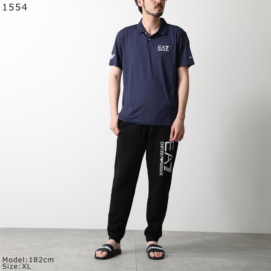 EA7 EMPORIO ARMANI エアセッテ エンポリオアルマーニ ポロシャツ 8NPF23 PJEMZ メンズ VENTUS7 半袖 ストレッチ ロゴ カラー3色の画像