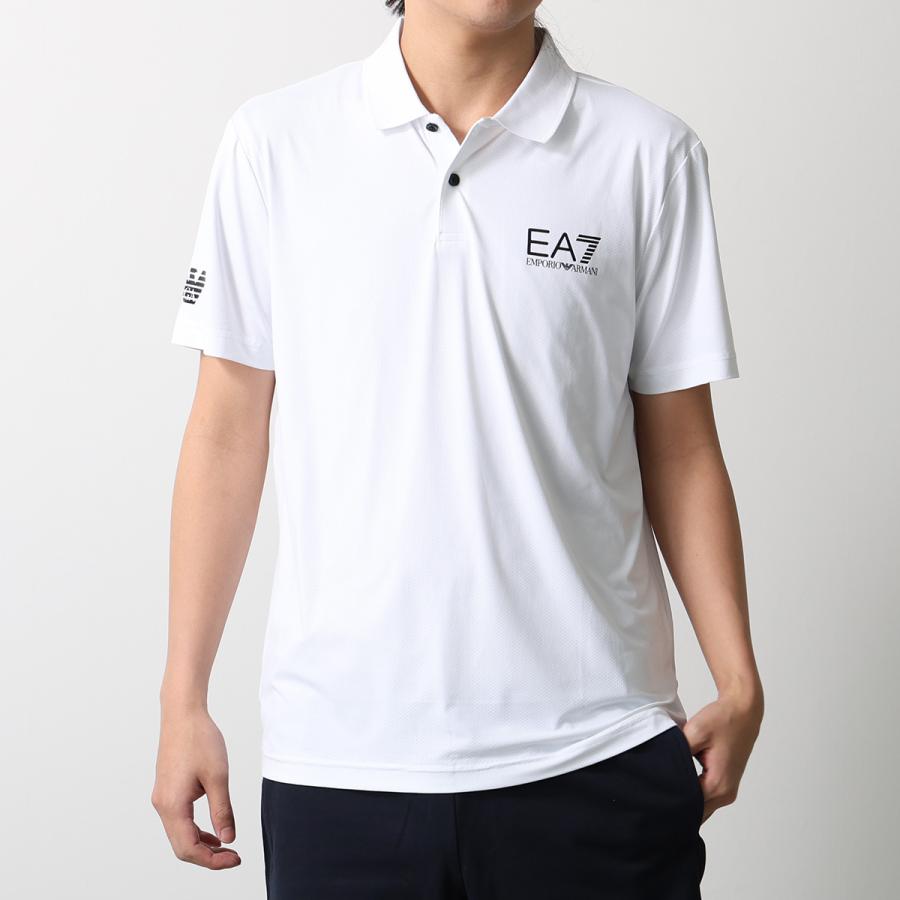 EA7 EMPORIO ARMANI エアセッテ エンポリオアルマーニ ポロシャツ 8NPF23 PJEMZ メンズ VENTUS7 半袖 ストレッチ ロゴ カラー3色の画像