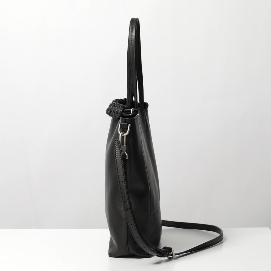 Sagan Vienna サガン ヴィエンナ トートバッグ PAZAR TOTE NANO PACKABLE M_01NL レディース メンズ レザー ハンドバッグ ショルダーバッグ 鞄 BLACKの画像