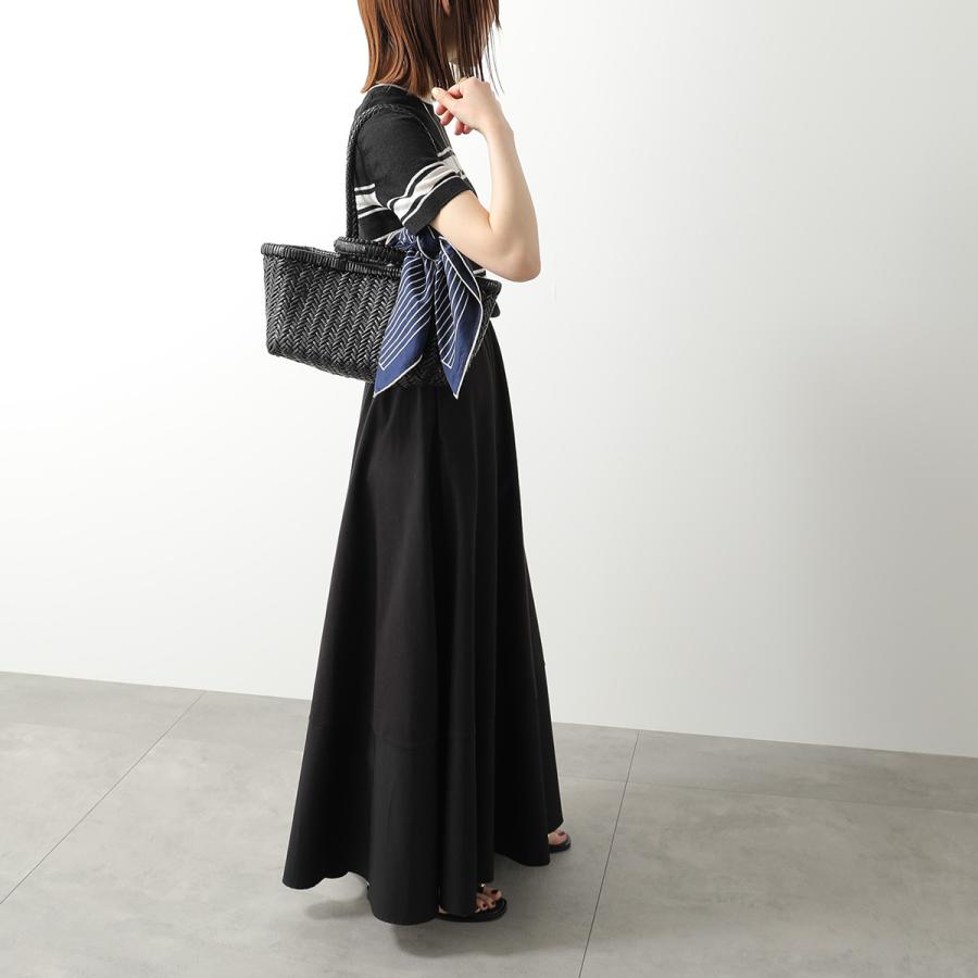 Sagan Vienna サガン ヴィエンナ トートバッグ PAZAR BOOK TOTE HANDWOVEN M_01BW レディース レザー ハンドバッグ 編み込み 舟形 鞄の画像