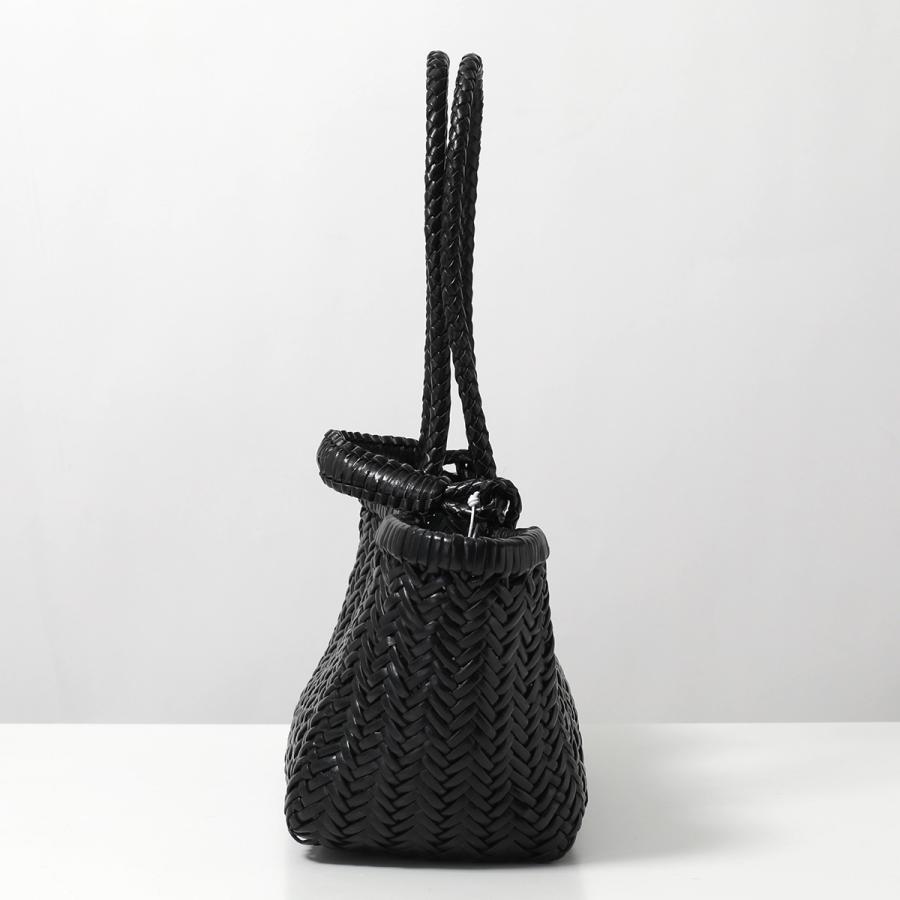Sagan Vienna サガン ヴィエンナ トートバッグ PAZAR BOOK TOTE HANDWOVEN M_01BW レディース レザー ハンドバッグ 編み込み 舟形 鞄の画像