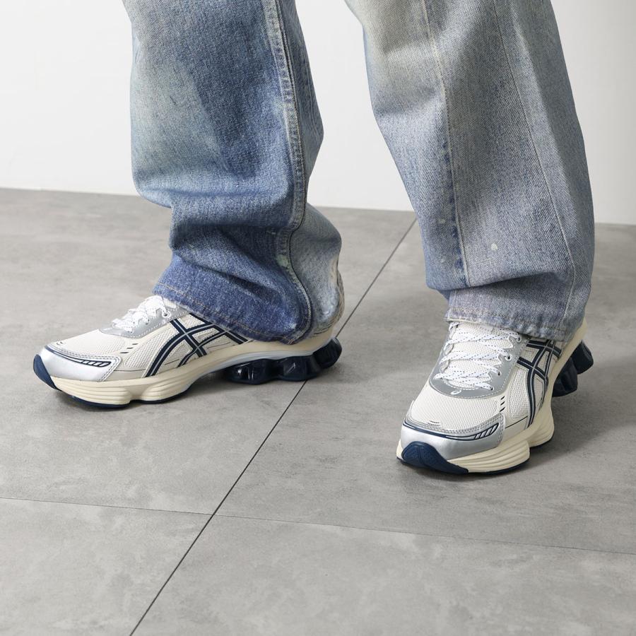 ASICS アシックス スニーカー GEL-KINETIC FLUENT ゲルキネティック フルーエント 1203A591-104 メンズ 厚底 3.5cm シューズ 靴 104/WHITE/INDEPENDENCEの画像