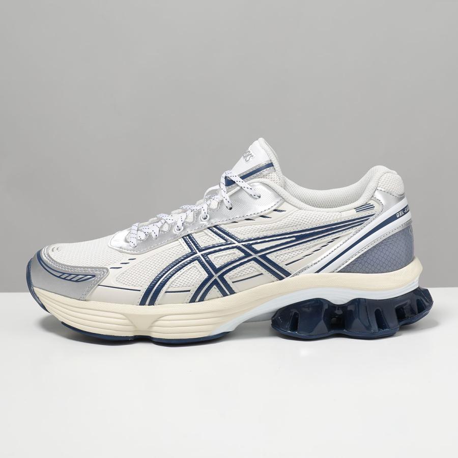 ASICS アシックス スニーカー GEL-KINETIC FLUENT ゲルキネティック フルーエント 1203A591-104 メンズ 厚底 3.5cm シューズ 靴 104/WHITE/INDEPENDENCEの画像