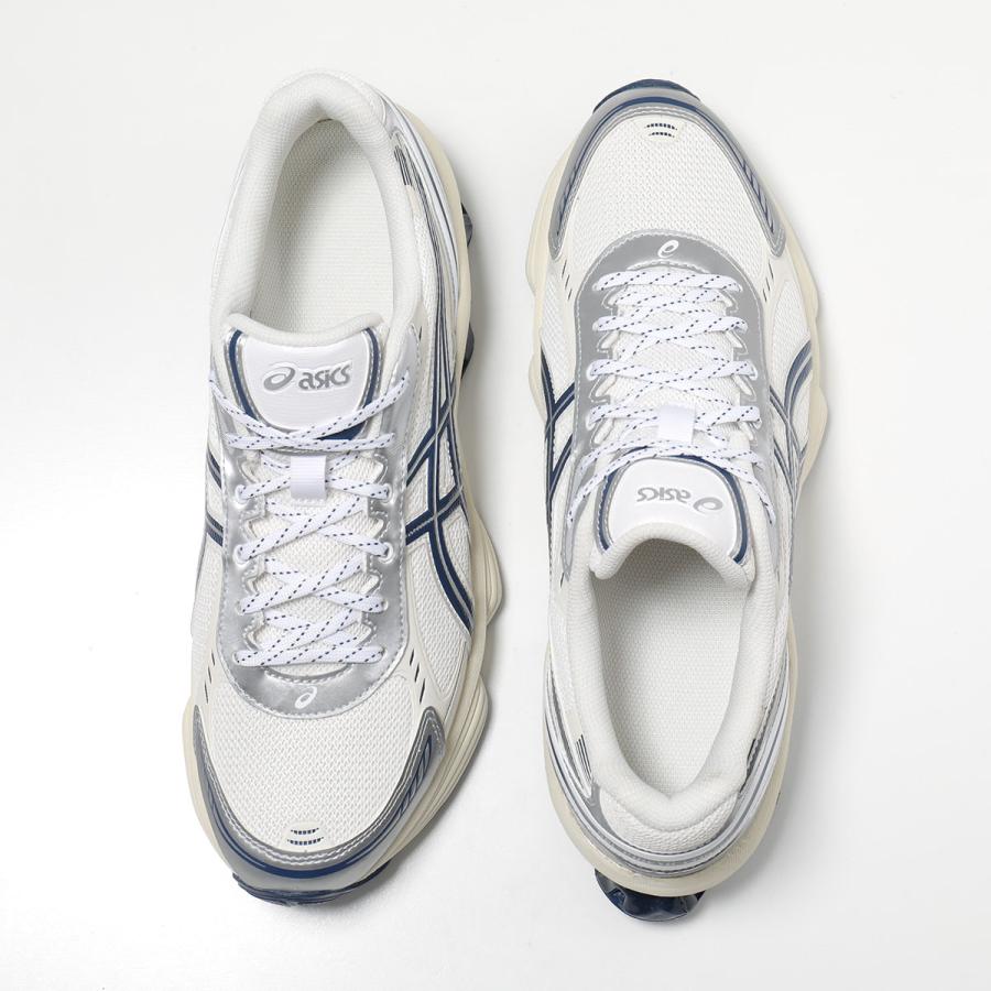 ASICS アシックス スニーカー GEL-KINETIC FLUENT ゲルキネティック フルーエント 1203A591-104 メンズ 厚底 3.5cm シューズ 靴 104/WHITE/INDEPENDENCEの画像