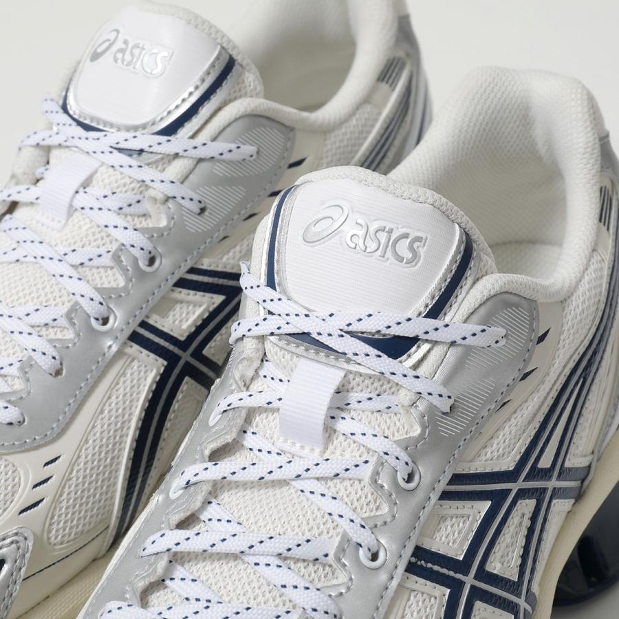 ASICS アシックス スニーカー GEL-KINETIC FLUENT ゲルキネティック フルーエント 1203A591-104 メンズ 厚底 3.5cm シューズ 靴 104/WHITE/INDEPENDENCEの画像