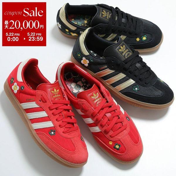 adidas Originals アディダスオリジナルス スニーカー SAMBA OG W サンバ Liberty London IH1331 IH9056 レディース 花柄 フラワー 2cm シューズ 靴の画像