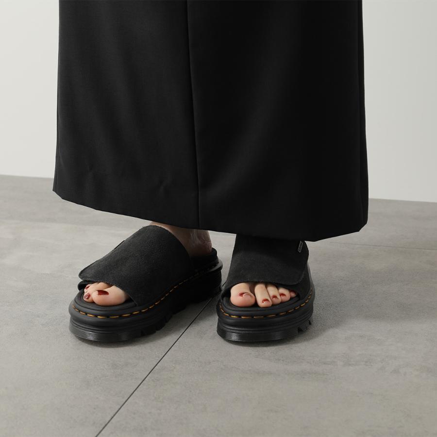 ドクターマーチン 黒 スエード サボサンダル Dr.Martens ドクターマーチン / Jorge ジョージ スエードレザー