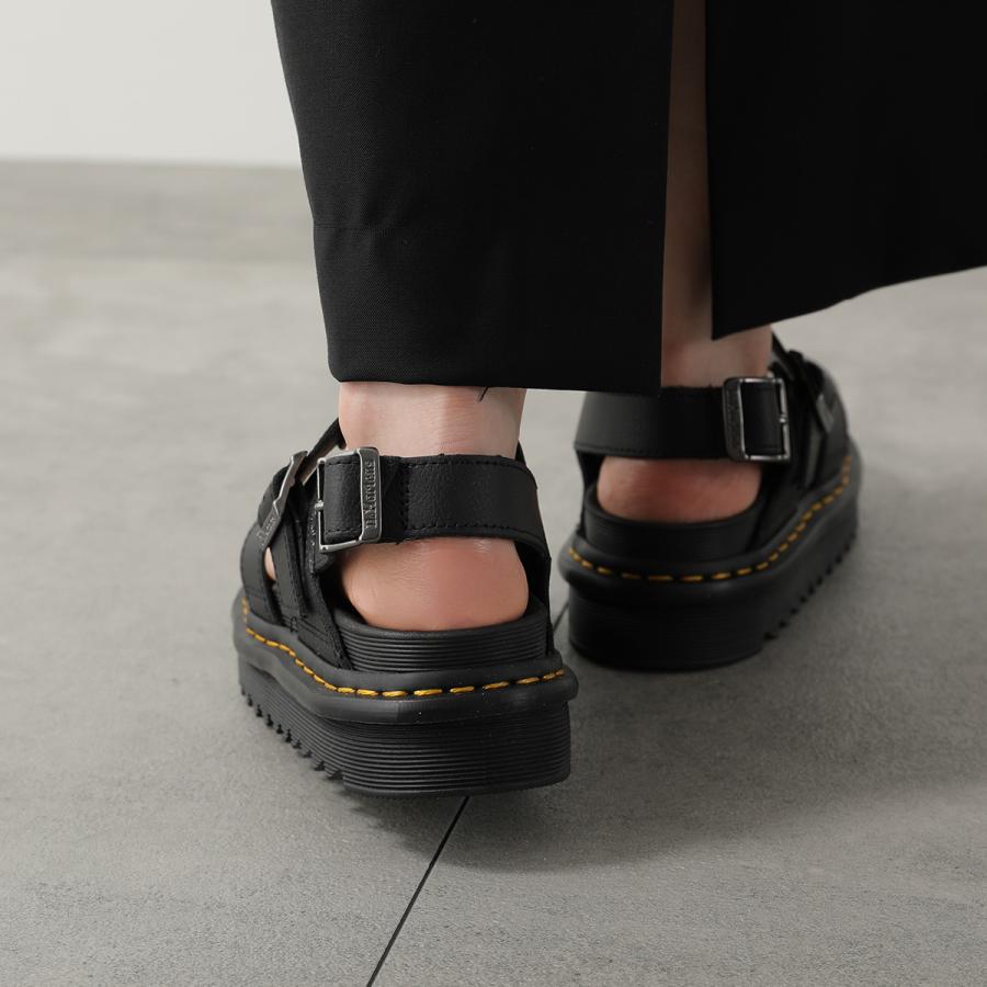 新品 ドクター・マーチン VOSS MONO レザーサンダル UK6 Dr.Martens（ドクターマーチン） サンダル Voss II Sandal ヴォス