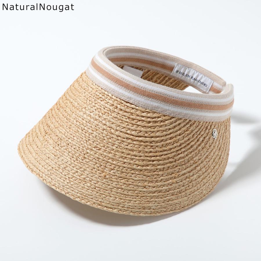 美品　ヘレンカミンスキー BIANCA ラフィア サンバイザー ナチュラル Helen Kaminski（ヘレンカミンスキー） サンバイザー Bianca 12 Raffia