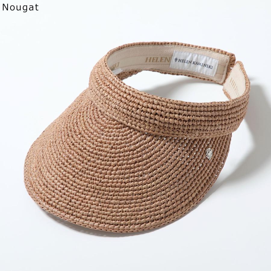 美品☆HELEN KAMINSKI キャップ ONE SIZE ラフィア Helen Kaminski（ヘレンカミンスキー） サンバイザー ERIN エリン
