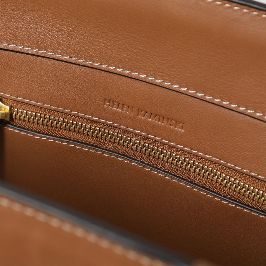 HELEN KAMINSKI ヘレンカミンスキー トートバッグ NADEE TOTE ナディー トート レディース ラフィア レザー かごバッグ 鞄 NaturalCottoの画像