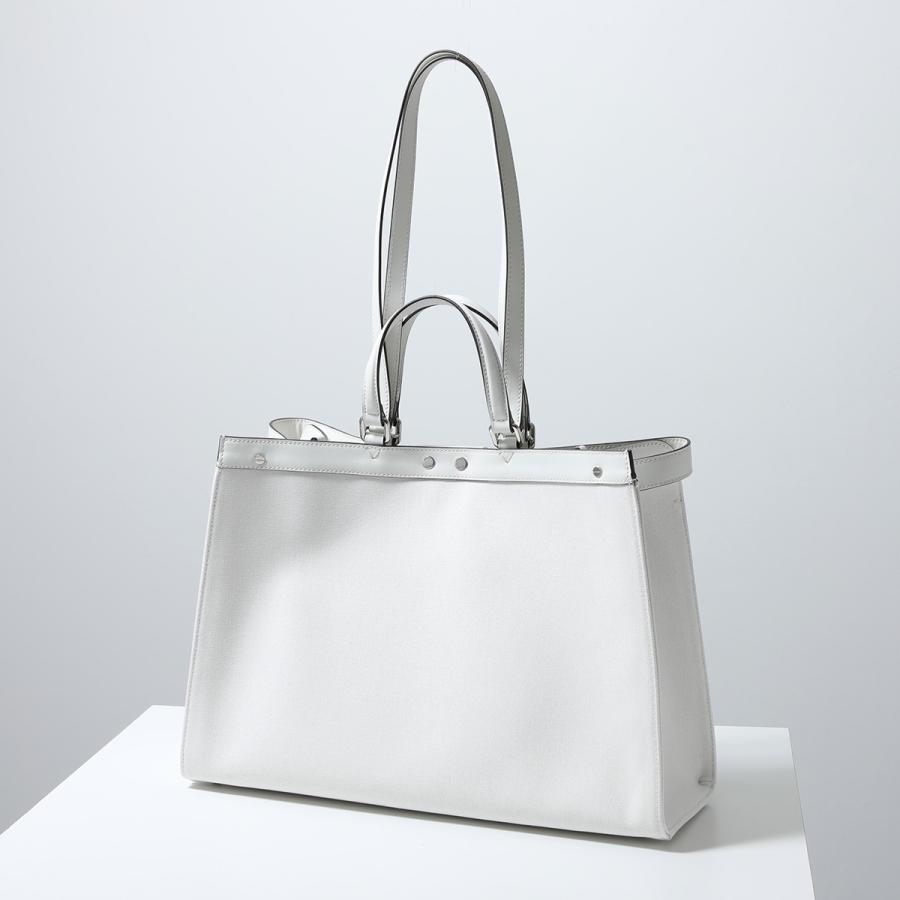 超美品　FENDIホワイトトートバッグ FENDI（フェンディ） 【訳あり】FENDI トートバッグ X-TOTE MEDIUM