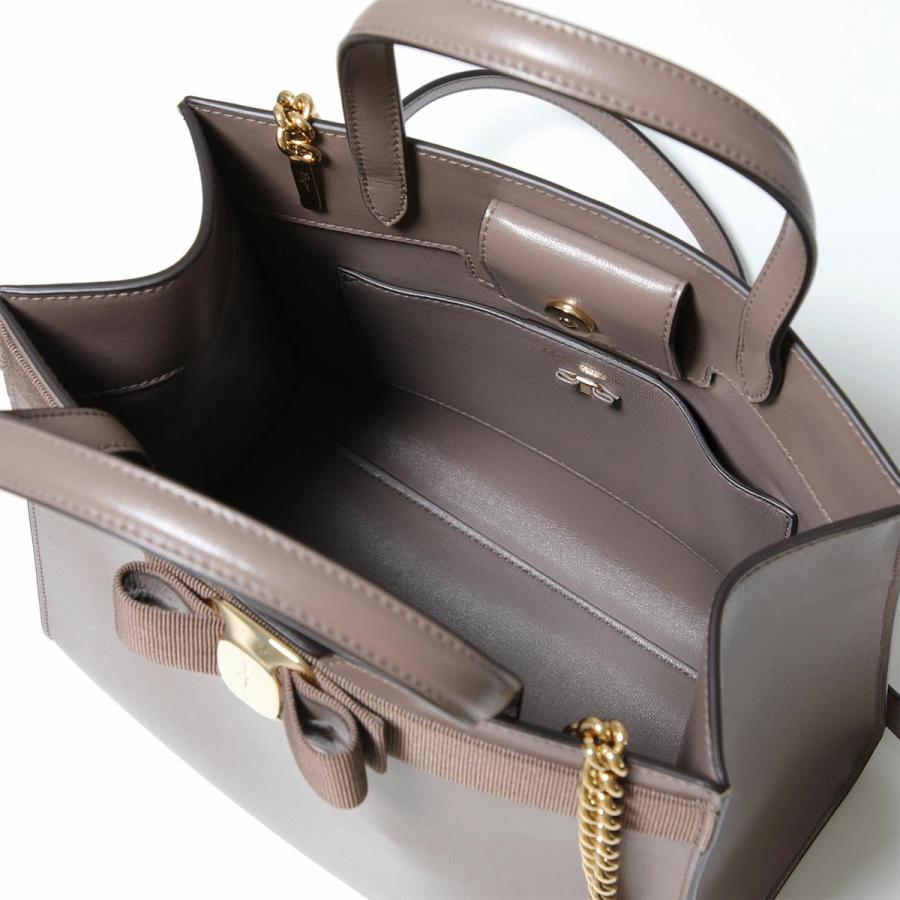 FERRAGAMO（フェラガモ） ハンドバッグ ヴァラ リボン トップハンドル