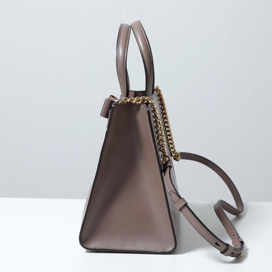 FERRAGAMO（フェラガモ） ハンドバッグ ヴァラ リボン トップハンドル