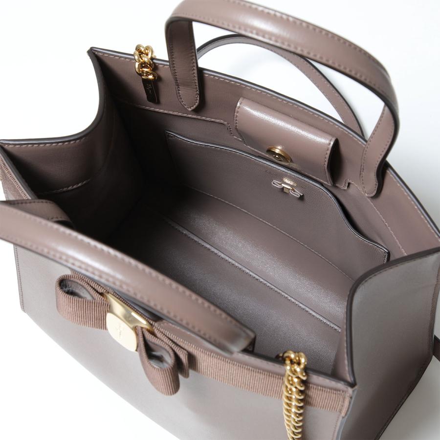 FERRAGAMO（フェラガモ） ハンドバッグ ヴァラ リボン トップハンドル