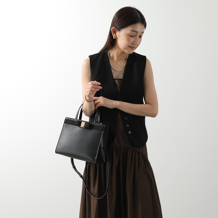 FERRAGAMO（フェラガモ） ハンドバッグ ヴァラ リボン トップハンドル