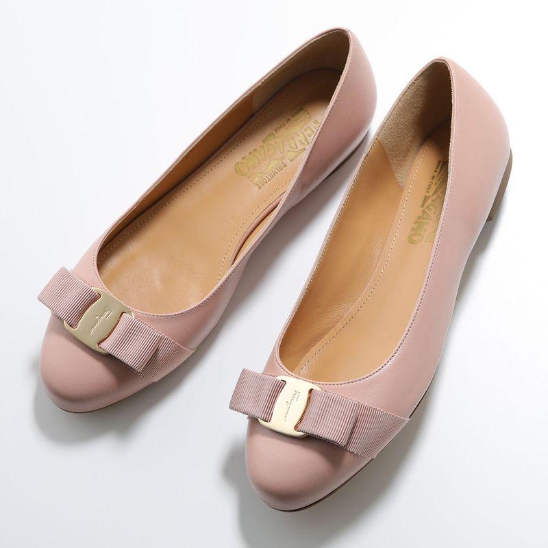 FERRAGAMO（フェラガモ） バレエシューズ VARINA SOF ヴァリナ 0774595