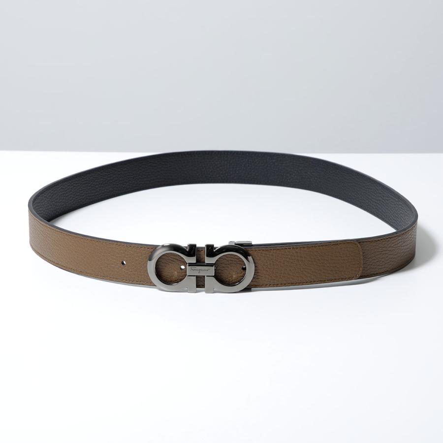 FERRAGAMO（フェラガモ） リバーシブルベルト 675542 705614 メンズ