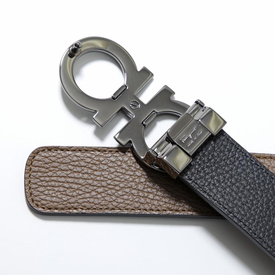 FERRAGAMO（フェラガモ） リバーシブルベルト 675542 705614 メンズ