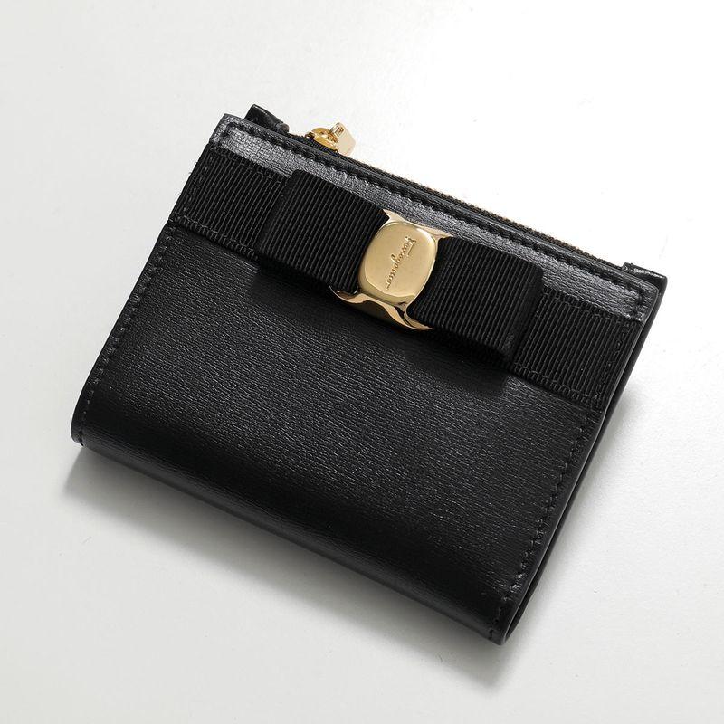 FERRAGAMO（フェラガモ） 二つ折り財布 VARA ヴァラ 22E009 734500
