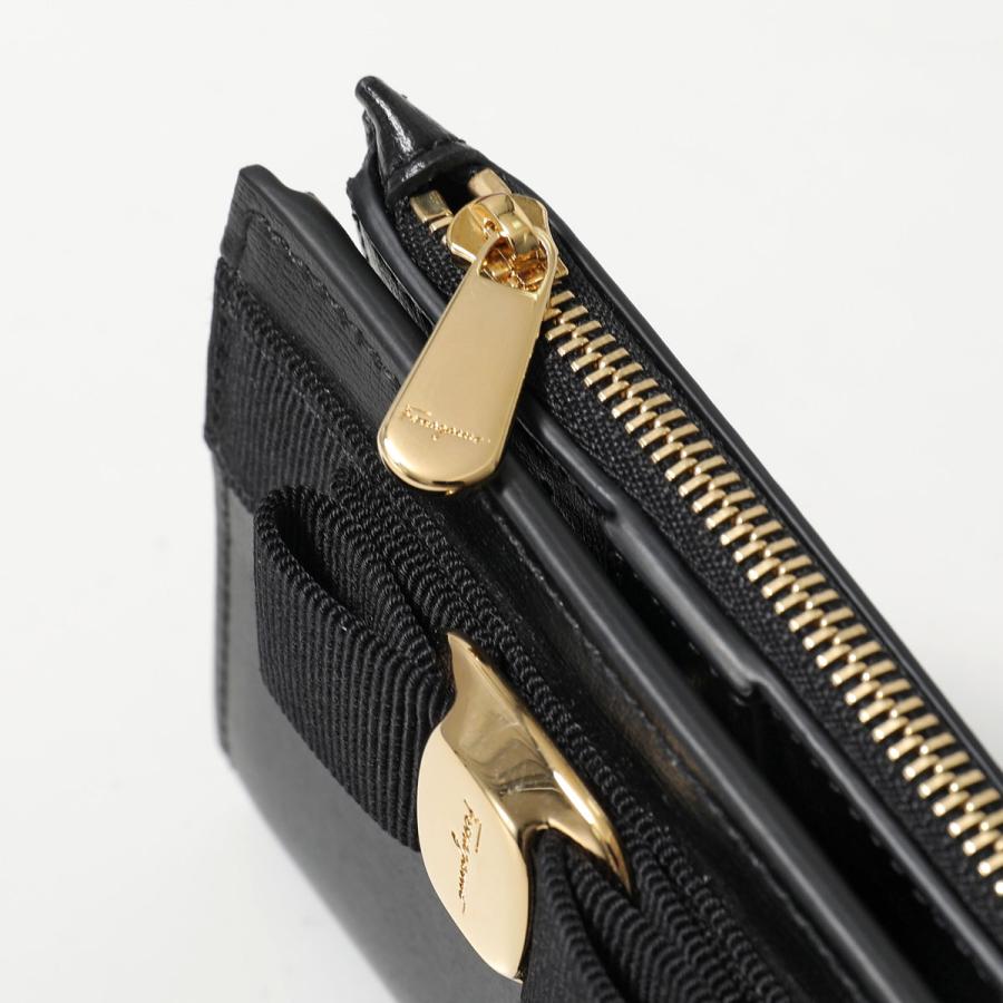 FERRAGAMO（フェラガモ） 二つ折り財布 VARA ヴァラ 22E009 734500