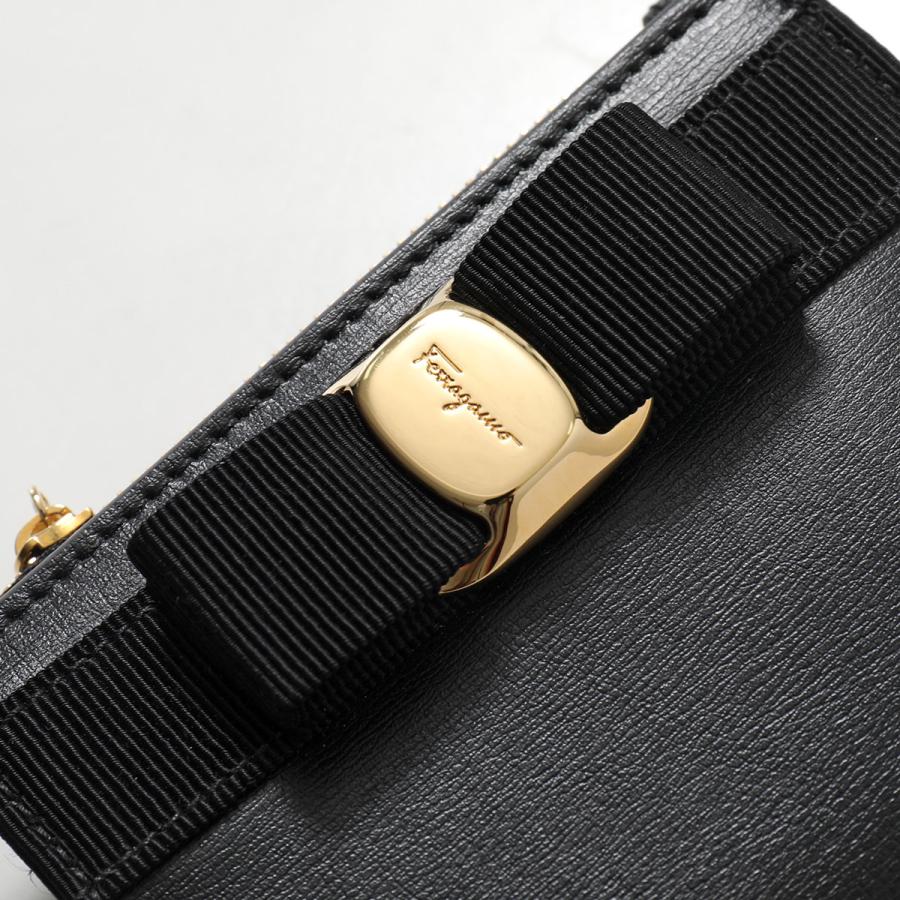 FERRAGAMO（フェラガモ） 二つ折り財布 VARA ヴァラ 22E009 734500