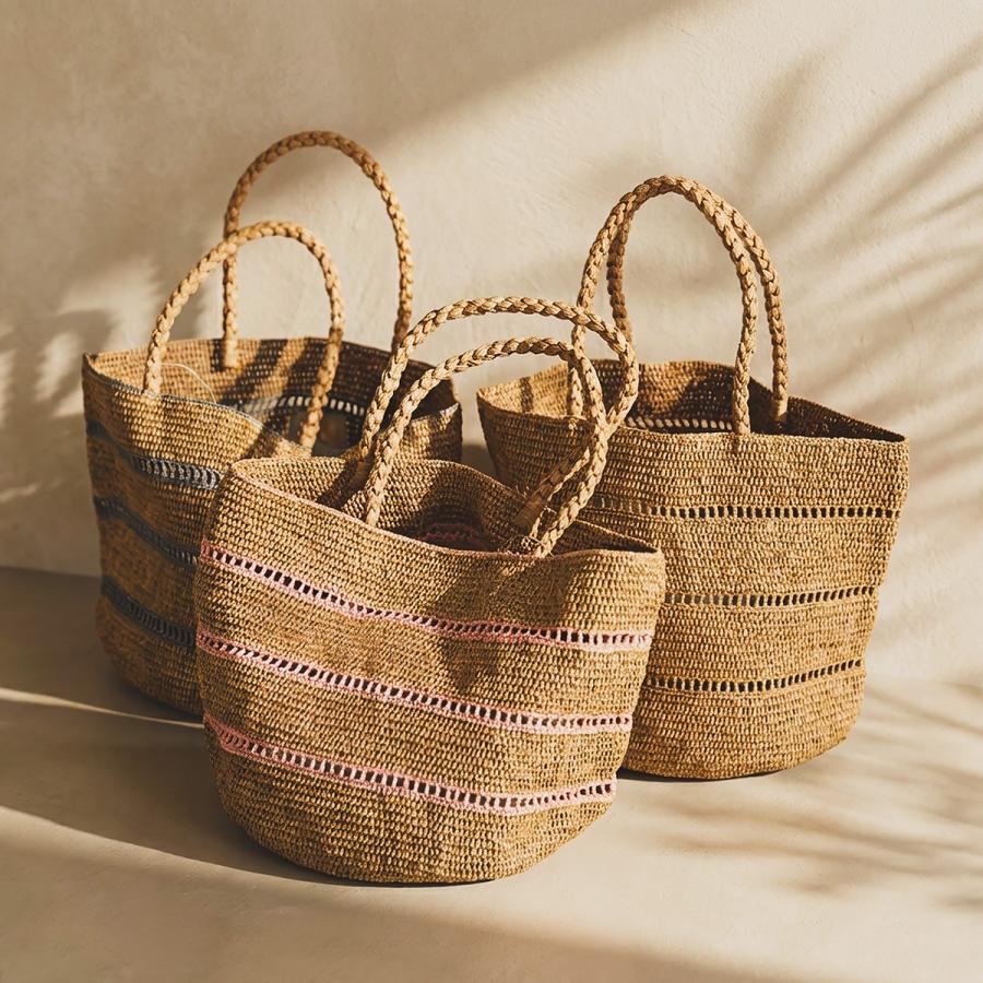 MADE IN MADA（メイドインマダ） かごバッグ ALICE MM 3 LACES BAG