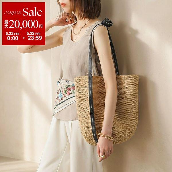 MADE IN MADA（メイドインマダ） かごバッグ ALICE M LEATHER STITCH
