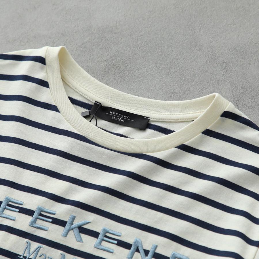マックスマーラ 白タグ ポケット Ｔシャツ カットソー 刺繍 ブルー MaxMara】マックスマーラ『白タグ ロゴ 半袖Tシャツ sizeS』19710101